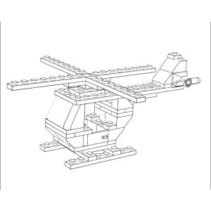 Construa um Mundo de Aventuras com Helicóptero LEGO