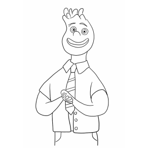 Cores de Imaginação: Personagem Animado