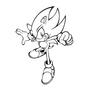 Corra com Cores: Sonic em Ação