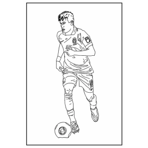 Craque da Seleção Brasileira em Ação