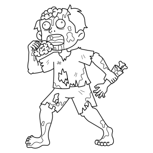 Criança Zumbi em Ação