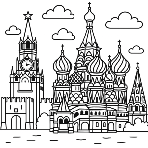 Cúpulas Icônicas de Moscou
