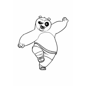 A Dança Alegre de Po