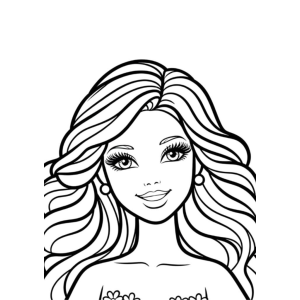 Dê Cores à Elegância da Barbie