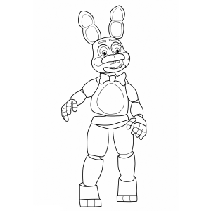 Dê Vida a Bonnie: Aventura em FNAF