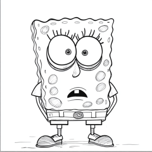 Dê Vida ao Bob Esponja com Cores!