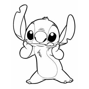 Dê Vida ao Stitch com Cores