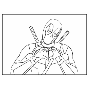 Deadpool Expressa Amor com Estilo