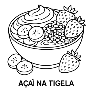 Delicie-se com a Tigela de Açaí