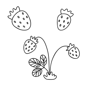 Deliciosas Frutas para Colorir