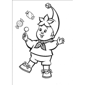 Desenho Encantador de Duende de Natal