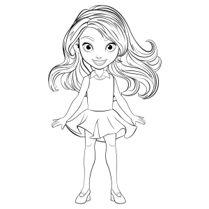 Desenho Encantador para Colorir
