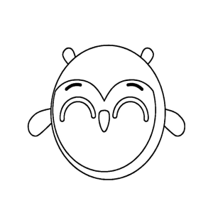 Desenho Encantador do Pinguim para Colorir