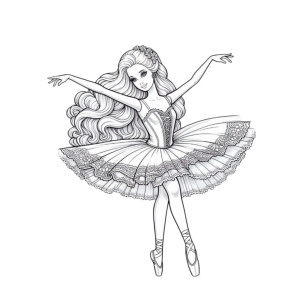 Deslumbre com Barbie Bailarina