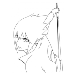 Desperte a Cor com Sasuke Uchiha