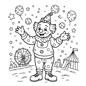Dia de Circo com o Palhaço Alegre
