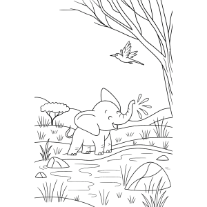 Dia de Diversão na Savana