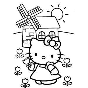 Dia de Primavera de Hello Kitty