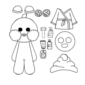Dia de Spa do Paper Duck