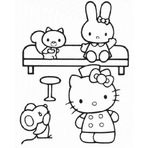 Dia Divertido com Hello Kitty e Amigos