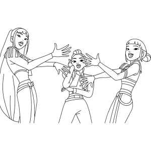 Divas K-Pop em Ação