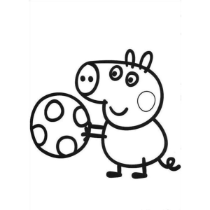 Diversão com Bola na Aventura de Peppa Pig