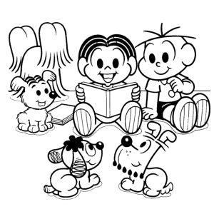 Diversão na Escola com Turma Famosa