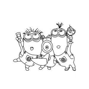 Diversão Minion: Hora de Colorir!