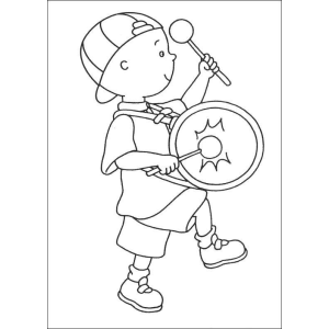 Diversão Musical com Personagem Colorido
