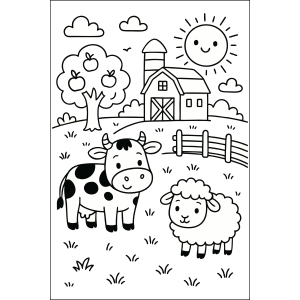 Diversão na Fazendinha: Colorindo a Vida no Campo