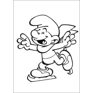 Diversão no Gelo com os Smurfs
