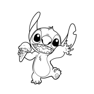 Divertida Aventura Gelada com Stitch