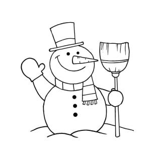 Divertida Cena do Boneco de Neve