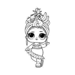 Divertida Moda Tropicana da LOL Surprise