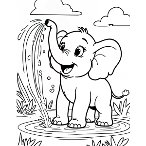 Divertido Elefantinho no Parque