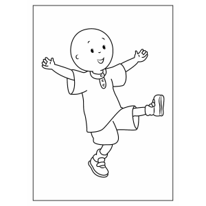 Divertindo-se com Caillou