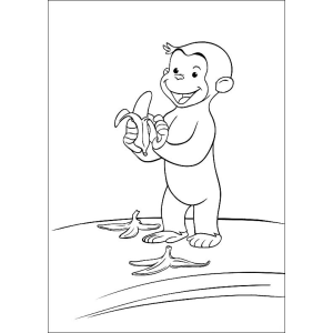 Divertindo-se com George e a Banana