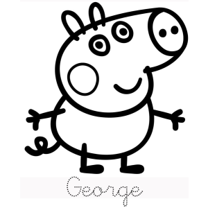 Divertindo-se com George Pig