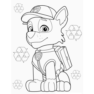 Divirta-se Colorindo Everest da Patrulha Canina