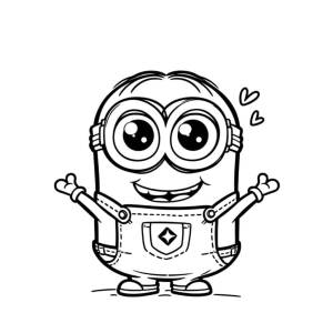 Divirta-se Colorindo os Minions