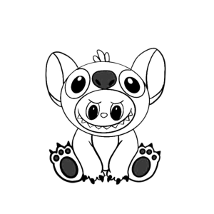 Divirta-se Colorindo Stitch de Lilo & Stitch!