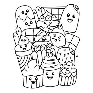 Doces Encantadores no Estilo Kawaii