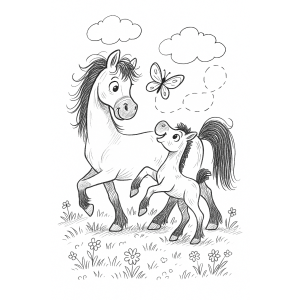 Doçura Equina: Aventuras no Campo