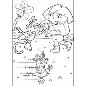 Dora e Botas Aventuram-se no Parque