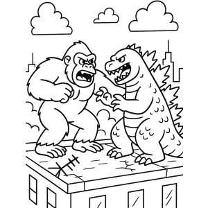 Duelo de Gigantes: King Kong vs. Godzilla
