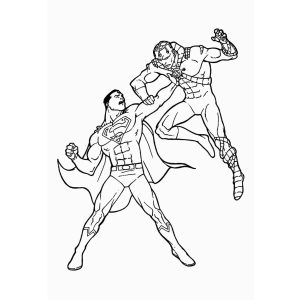 Duelo Épico: Superman vs Inimigo Misterioso