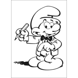 Dê Vida ao Smurf Artista