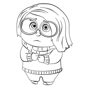 Edna Moda para Colorir