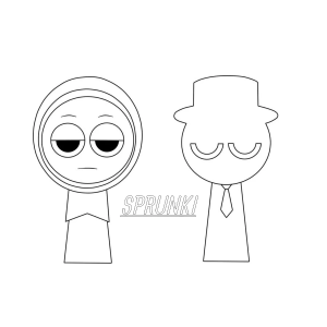 Elegância Minimalista em Sprunki