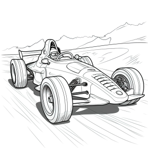 Emoção nas Pistas com Carro de Corrida